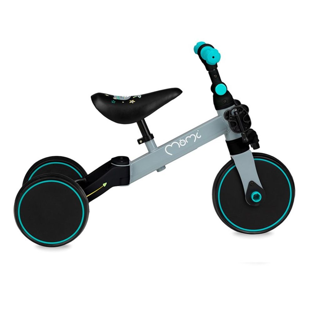 Momi Loris Bicikl 4U1, Grey-Turquoise slika 3