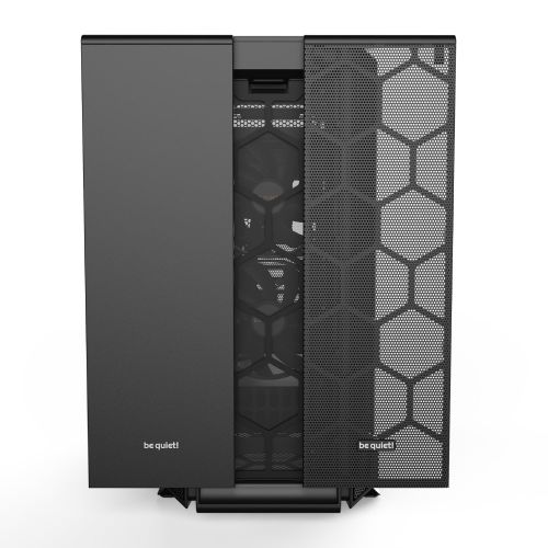 be quiet! BGW39 SILENT BASE 802 Window Black, MB compatibility: E-ATX / ATX / M-ATX / Mini-ITX, Three pre-installed be quiet! Pure Wings 2 140mm fans, Ready for water cooling radiators up to 420mm slika 2