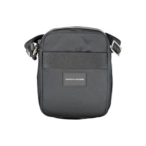 TOMMY HILFIGER MEN'S BLACK SHOULDER BAG