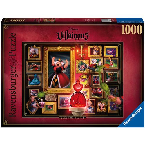 Disney Villains Queen of Hearts puzzle 1000pcs slika 2