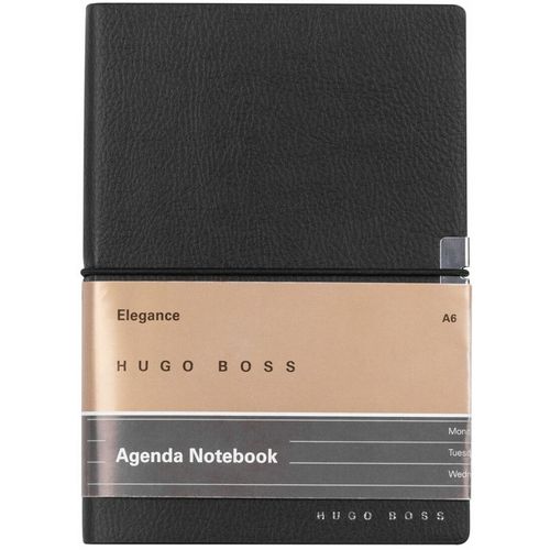 HUGO BOSS Storyling elegance, notes A6 HNM124AA agenda, crni slika 1