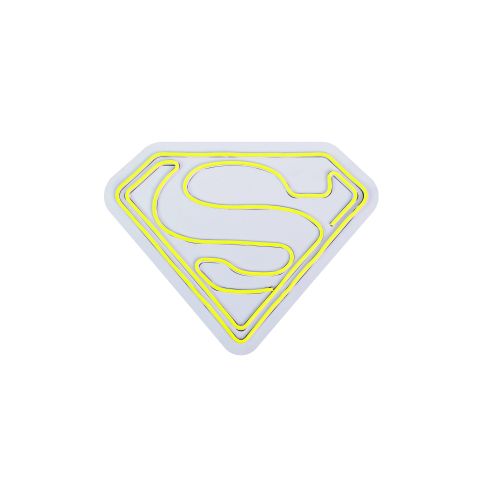 Wallity Ukrasna plastična LED rasvjeta, Superman - Yellow slika 4