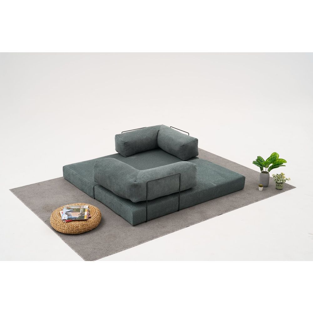 Comfort Mini - Zeleni Ugaoni Sofe slika 3