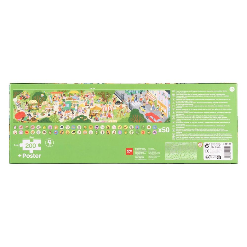Slagalica Apli Find It First! Puzzle Market 20125 slika 3