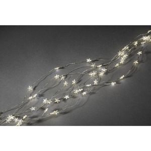 Konstsmide 6371-160 LED bleščice zvijezde toplo bijela LED prozirna