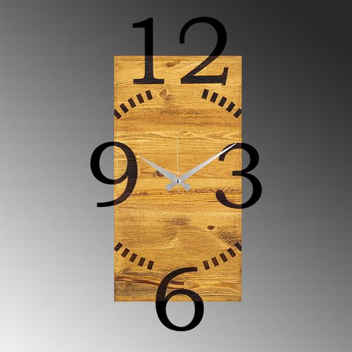 Wallity Ukrasni drveni zidni sat, Wooden Clock 2 slika 6