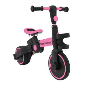 Tricikl Happy Bike 3in1 - rozi