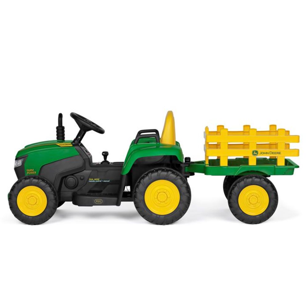 Peg Perego Traktor na akumulator i daljinsko upravljanje John Deere Farm Power 12V Lithium slika 4