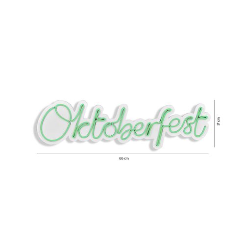 Wallity Ukrasna plastična LED rasvjeta, Oktoberfest - Green slika 8