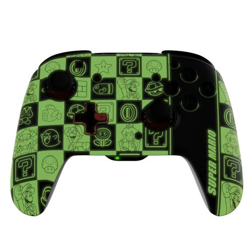 PDP SWITCH REMATCH WIRELESS CONTROLLER - SUPER ICONS GLOW IN THE DARK slika 9