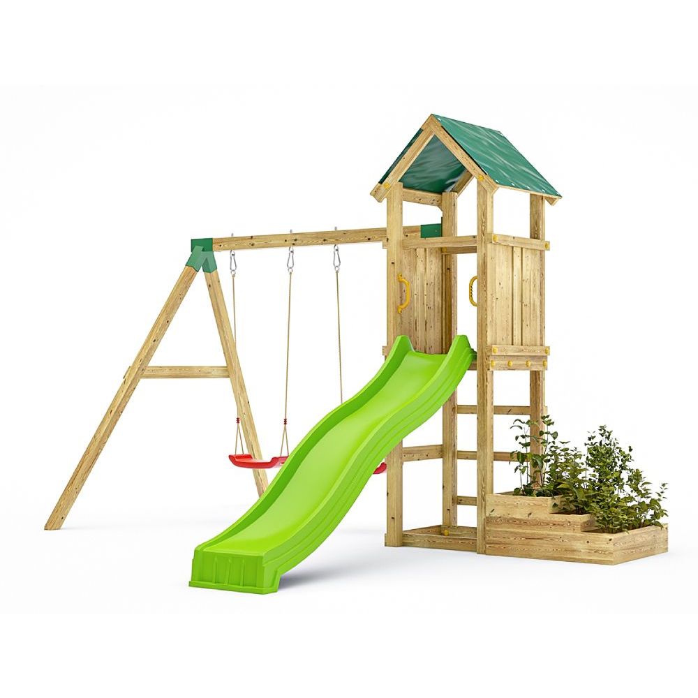 Fungoo Set GREEN SPACE - Drveno dječije igralište slika 4