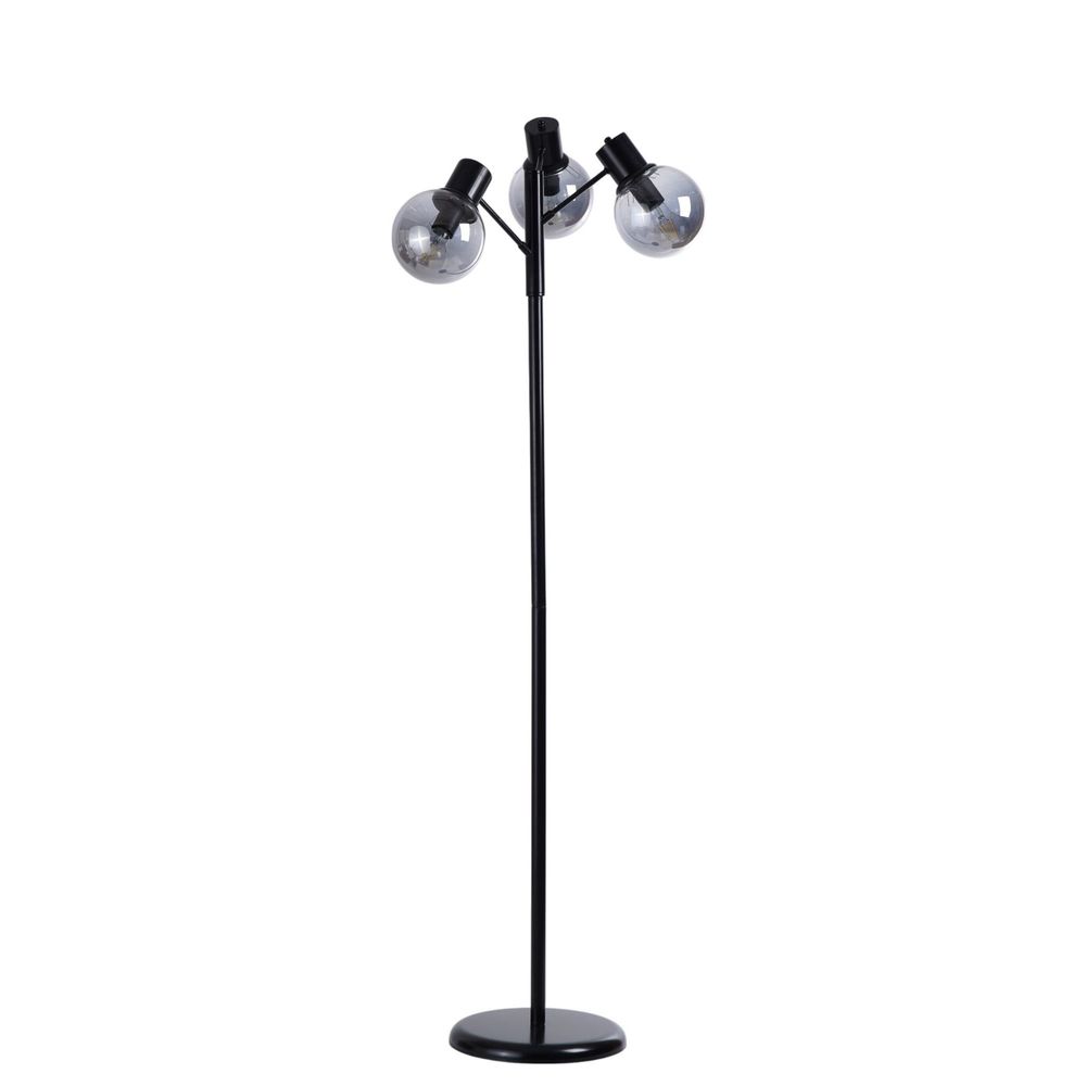 Opviq Podna lampa 180, siva, crna slika 2