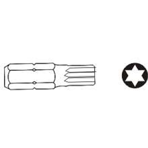 Jonnesway torx nastavak T45 x 75mm, šesterokutni 10mm slika 1