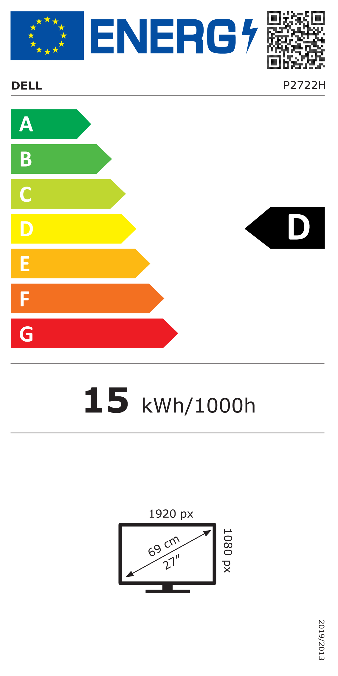 Energetski certifikat D