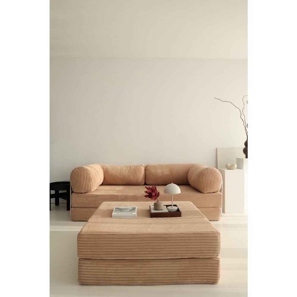 Krevet-sofa ugaoni Nice L lijevi – krem slika 5