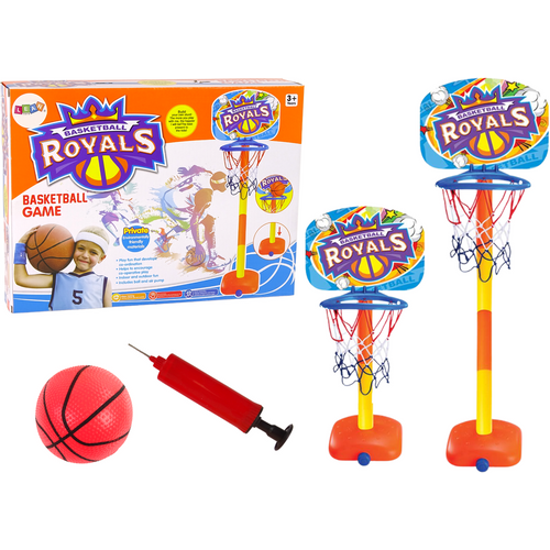 Royals dječji košarkaški set s loptom 120cm slika 1