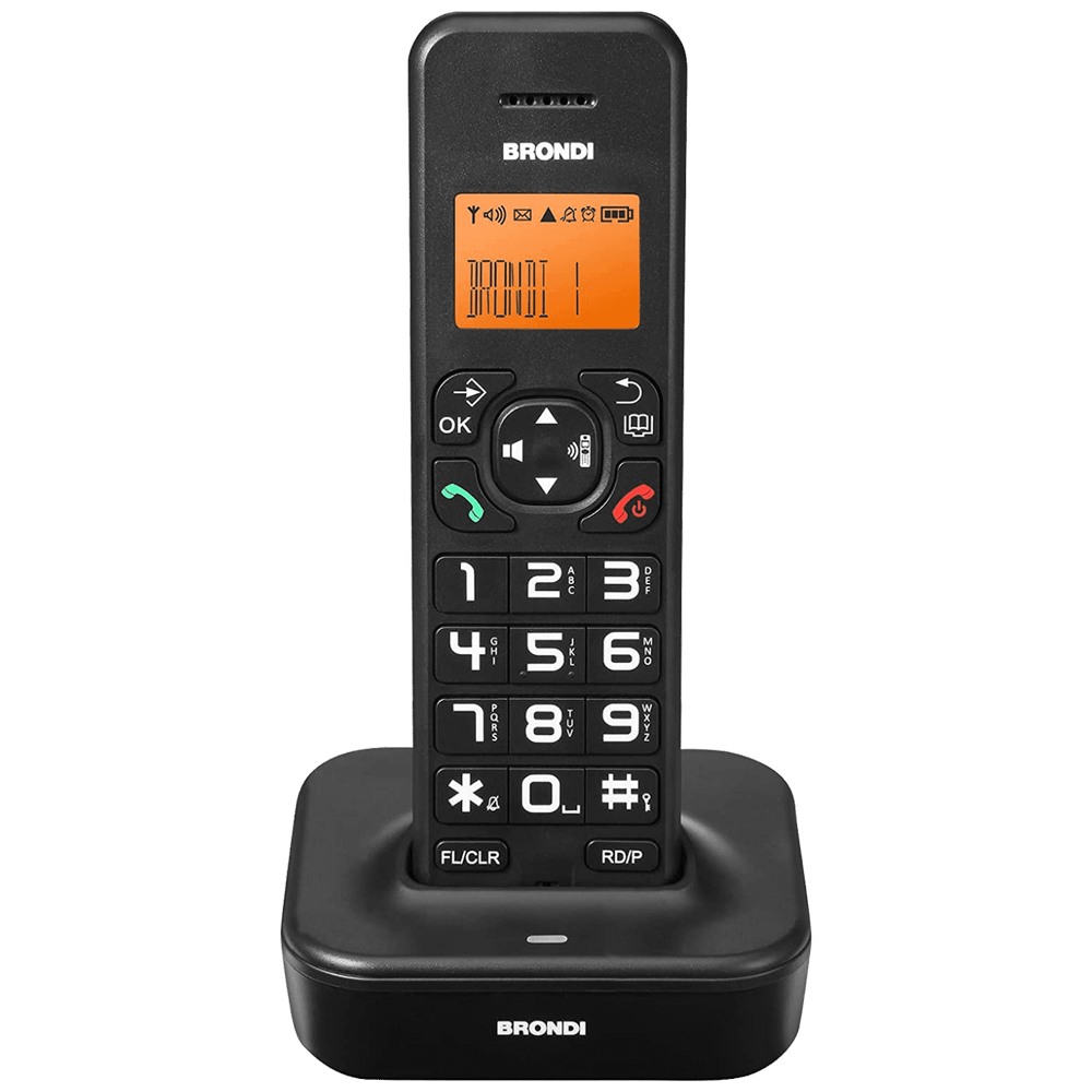 Brondi Telefon - Bravo Star, Black slika 1