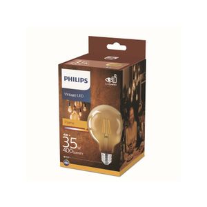 Philips PS713 LED VINTAGE SIJALICA 5W(35W) E27 G93 2500K GOLD ND STR4