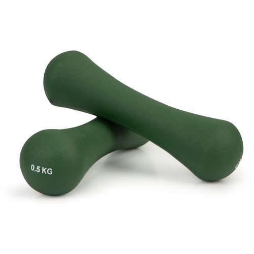 ModernHome bučice za vježbanje A2 2x0,5kg zelene slika 1