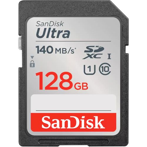 SanDisk SDXC 128GB Ultra 140MB/s Class 10 UHS-I slika 1