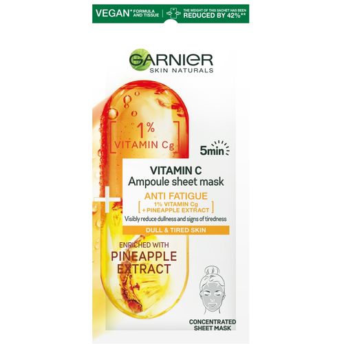 Garnier Skin Naturals Vitamin C maska za lice 15g slika 1