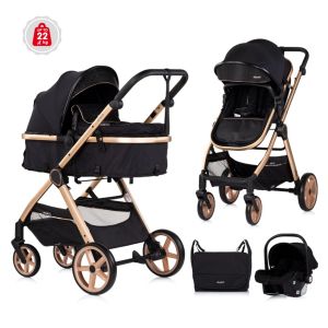 Chipolino Kolica za bebe Vista 3U1 Blackberry KKVS02301BB