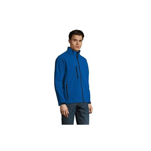 RELAX muška softshell jakna - Royal plava, 3XL  slika 3