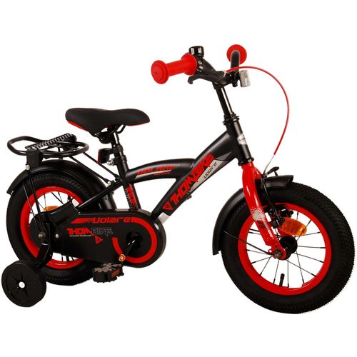 Volare dječji bicikl Thombike 12" crno-crveni slika 2