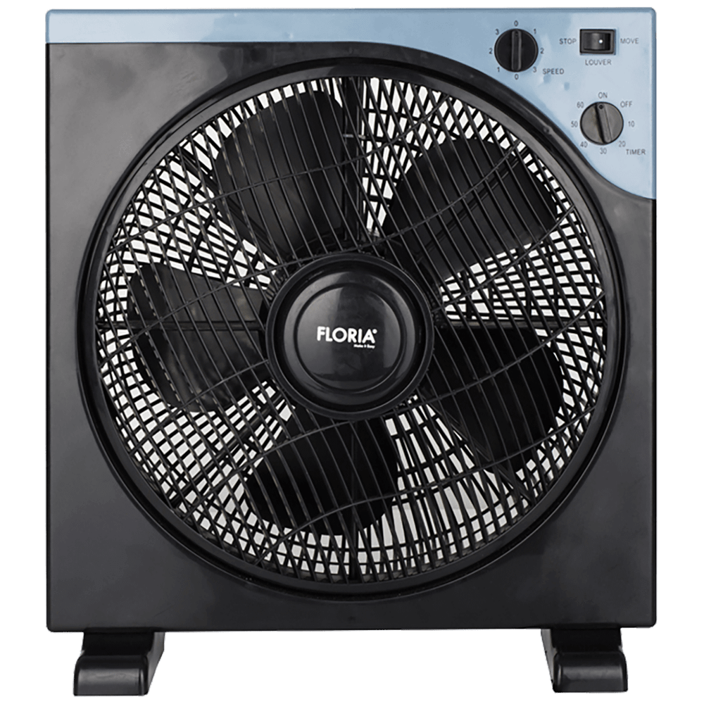 Floria Ventilator, podni, promjer 30 cm, timer, 40 W, crni - ZLN2355 slika 1