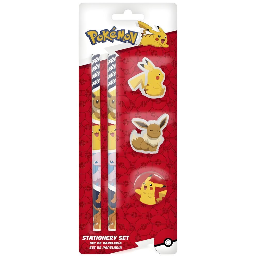 Pokemon Set Pribora za Pisanje slika 2