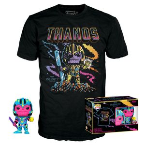 Set figure POP & Tee Marvel Infinity Saga Thanos Exclusive size M