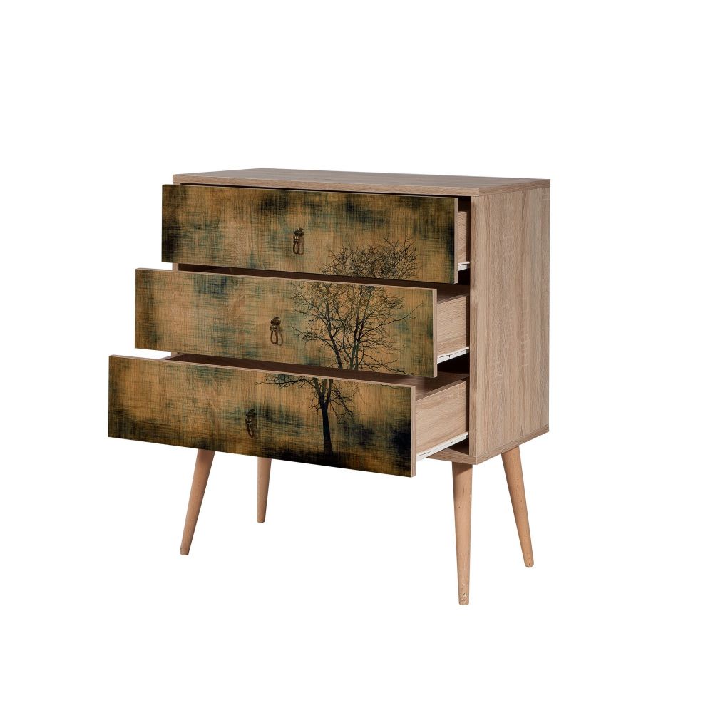 Trio - 729 Sonoma Oak Komoda slika 5