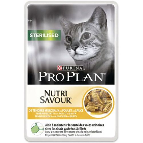 Purina Pro Plan Nutri Savour Cat Sterilised Piletina 85 g slika 1