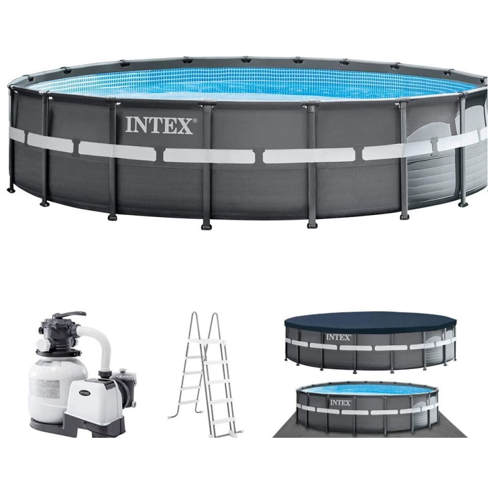 Intex bazen Ultra Frame Rondo s metalnom konstrukcijom 549 x 132 cm  26330NP slika 1
