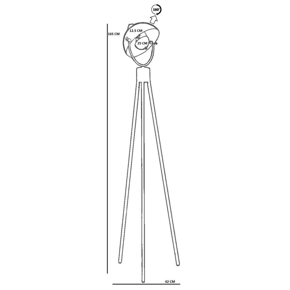 Opviq Podna lampa 244, menta slika 4