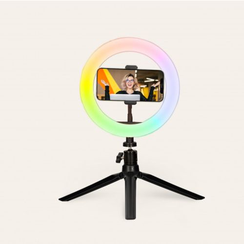 KSIX, studio live ring tripod colors kit za smartphone slika 1