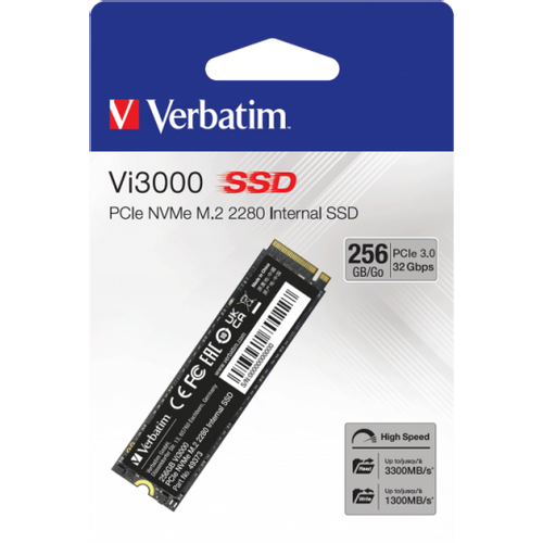 Vi3000 PCIe NVMe M2 SSD 256GB (49373) slika 1