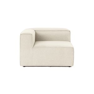 Fora L1 - Ecru Ekran Sofa za Jednu Osobu