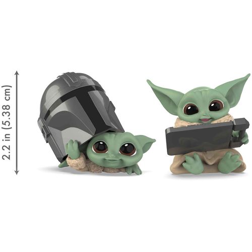 Star Wars The Mandalorian Yoda The Child pack 2 figures slika 2