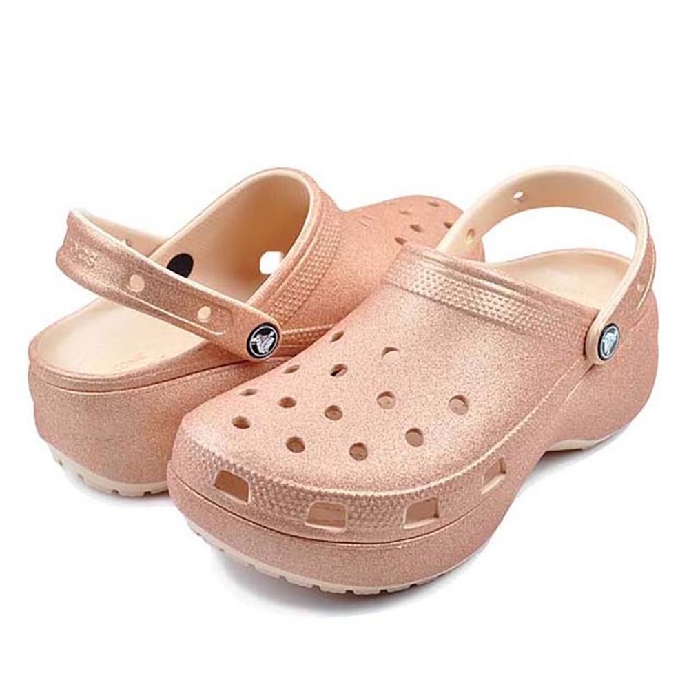 Crocs Ženske klompe Classic Platform Glitter Clog W slika 2