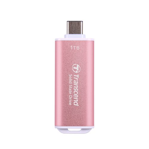 Transcend TS1TESD300P 1TB, Portable SSD, ESD300P, USB 10Gbps, Type C, Pink slika 2