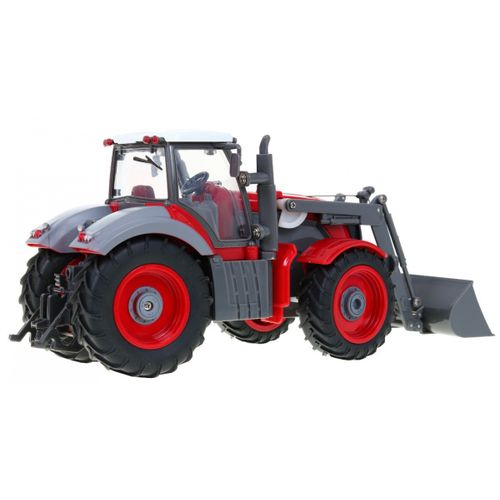 TRAKTOR s prikolicom u mjerilu 1:28 - crveni slika 6