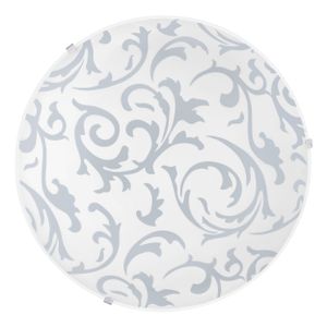 Eglo Scalea 1 Plafonjera - Bijela sa Dekorom, E27, 1x60W, Ø315mm