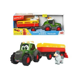 DICKIE ABC traktor s prikolicom za životinje Fendt, 30 cm 204115001