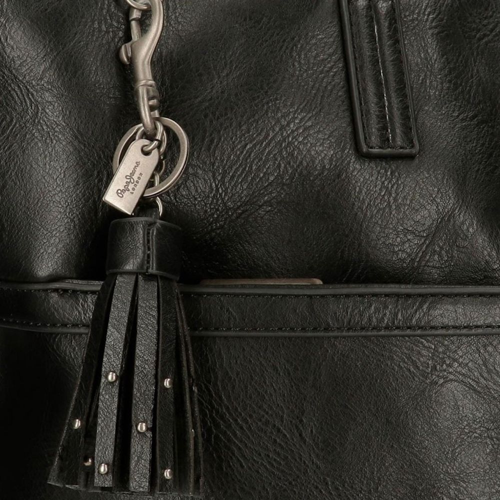 Pepe Jeans torba na rame 21 cm Bera 7235541, crna slika 7
