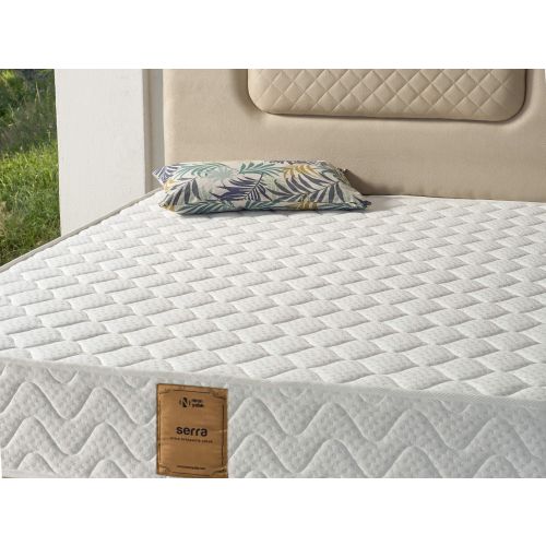 Woody Fashion Madrac, Bijela boja, Serra 140x190 cm Double Size Ultra Firm Mattress slika 4