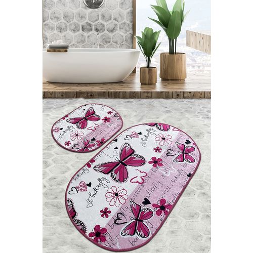 Danous Djt Multicolor Bathmat Set (2 Pieces) slika 1