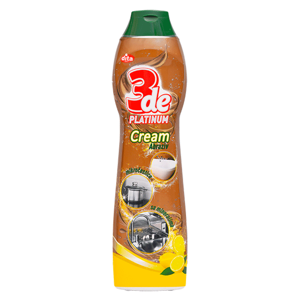 Dita 3de Platinum Cream abraziv univerzalno sredstvo za čišćenje 500ml slika 1