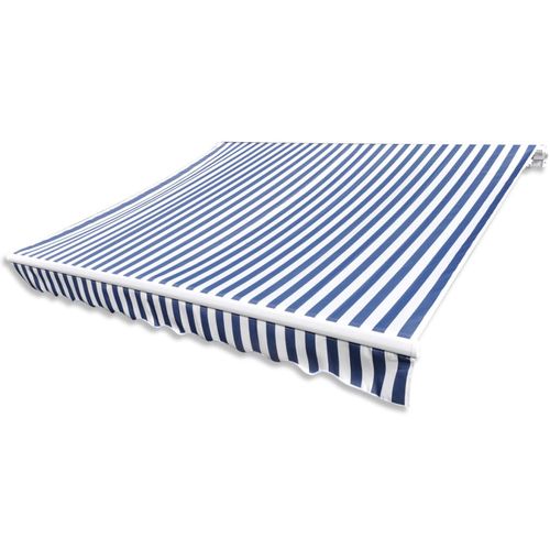 Platno za tendu plavo-bijelo 4 x 3 m (okvir nije uključen) slika 10