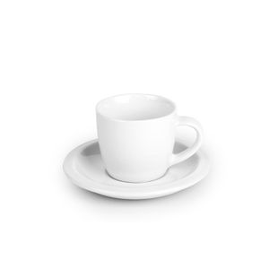 MOMENTO MINI, šolja i tacna za "espresso" kafu, 100 ml, bijela